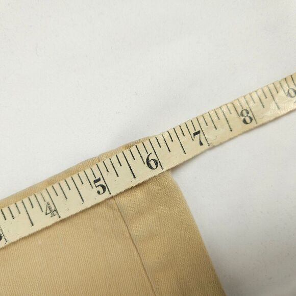 Leggiadro Womens 4 27x32 Beige Cream Stretch Tapered Jeans Made in USA - Picture 9 of 9